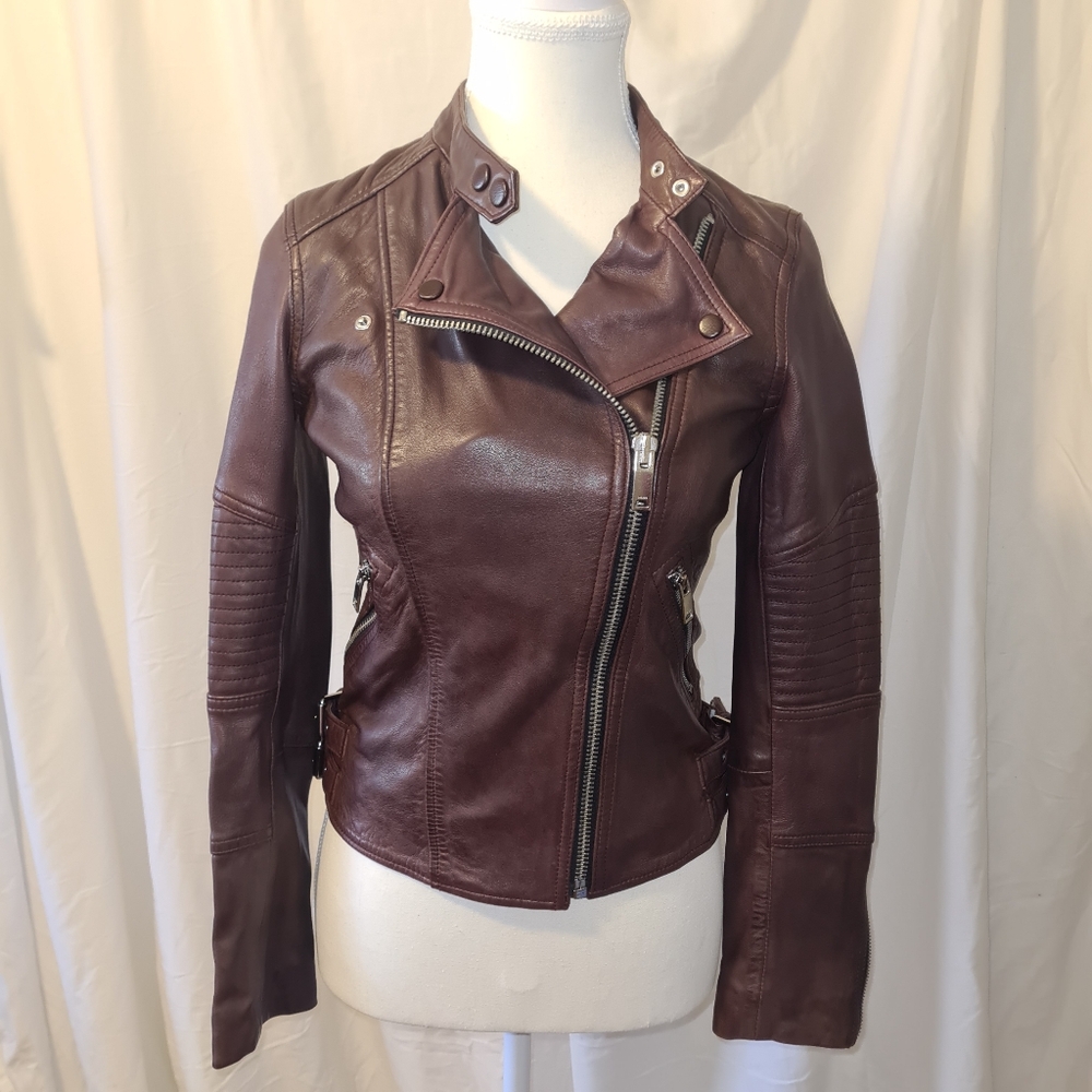 Beautiful Reiss leather Jacket